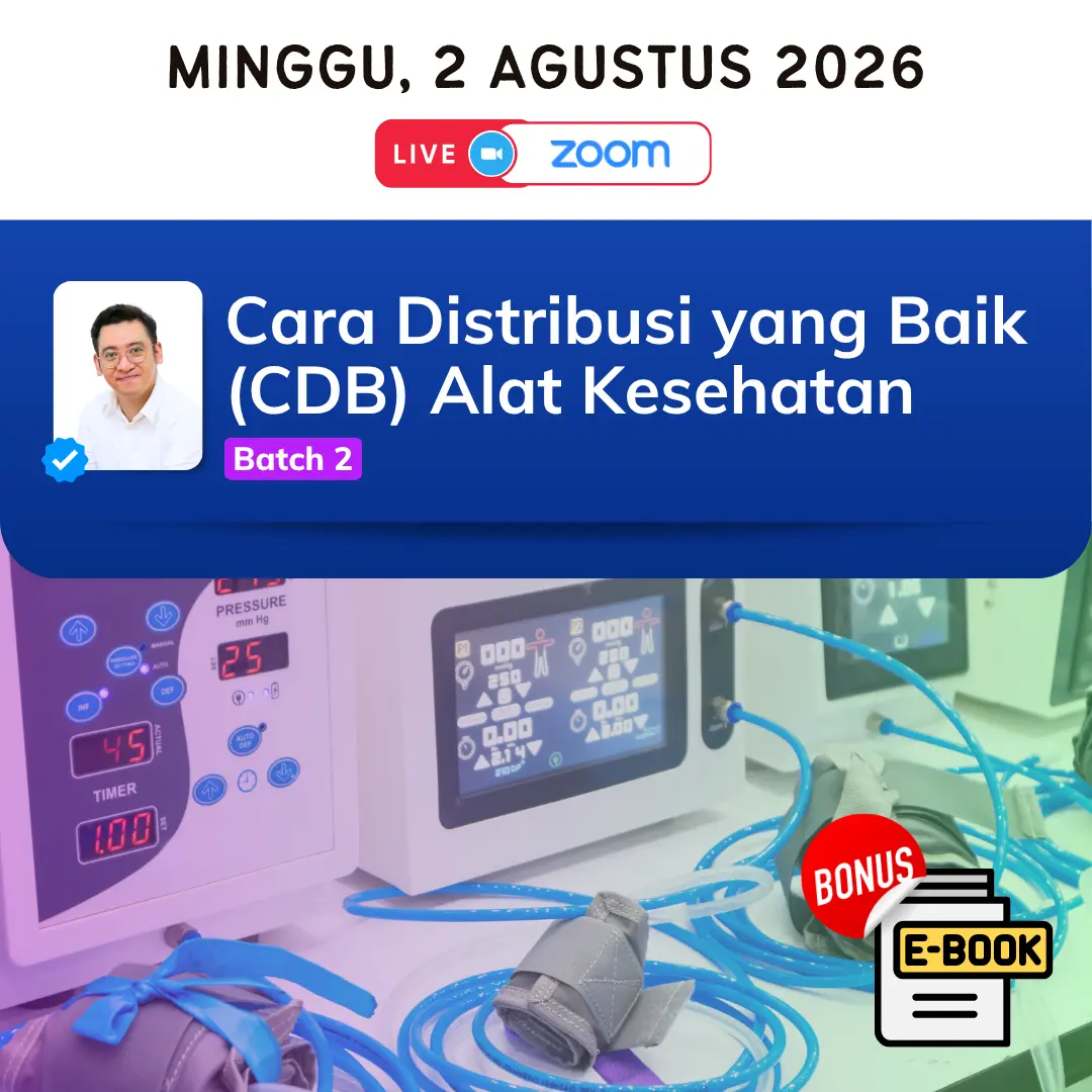 Cara Distribusi yang Baik (CDB) untuk Alat Kesehatan
