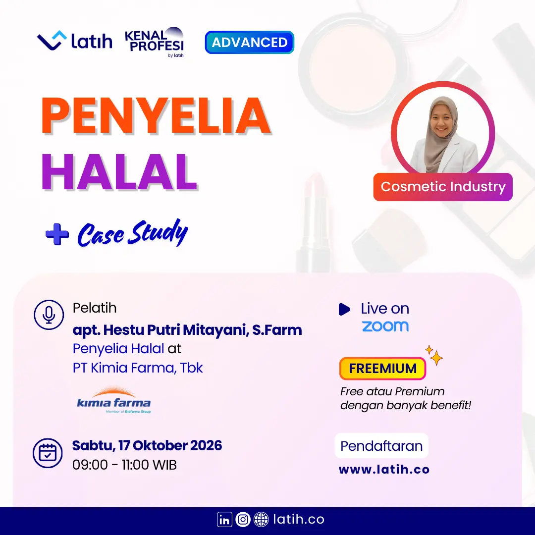 Penyelia Halal Industri Kosmetik