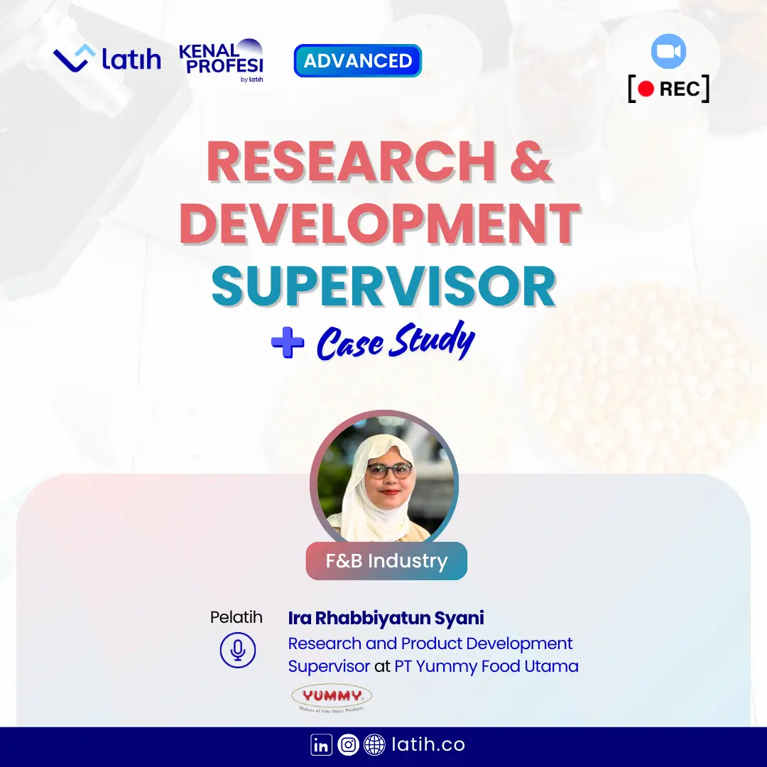 Research & Development Supervisor